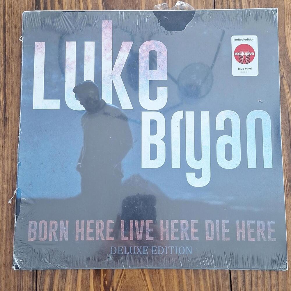 Nwt Luke Bryan Born here live here die here vinyl record
